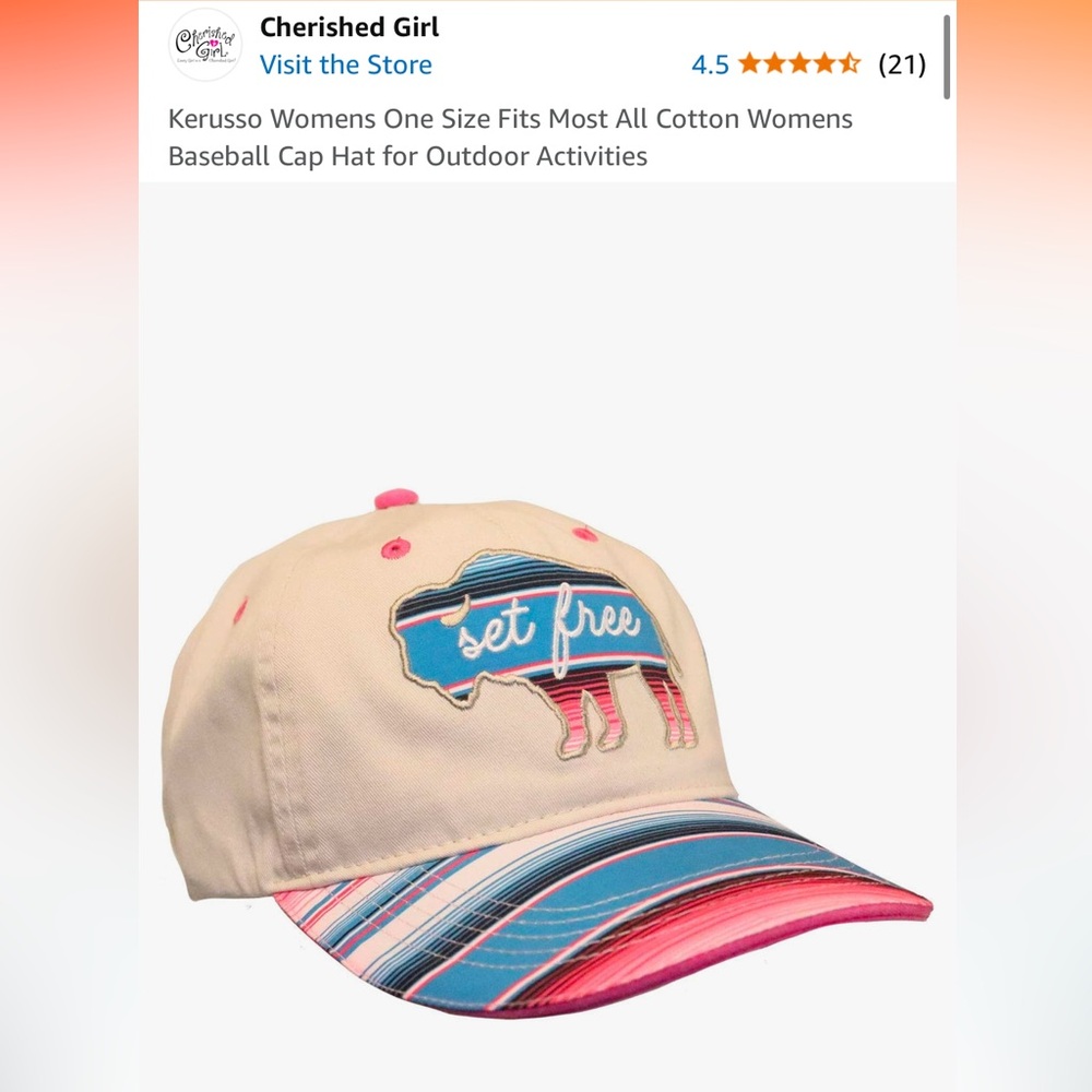 Cherished Girl Hat NWT